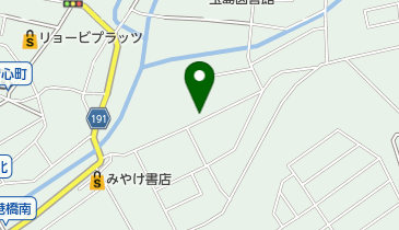 浅野洋傘店の地図画像