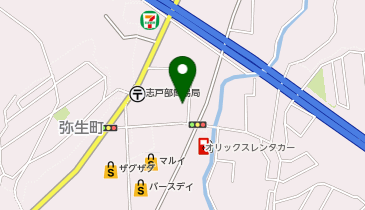 ナッシュキッチンの地図画像