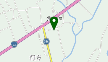 行方コミュニティハウスの地図画像