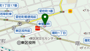 Cueスポーツセンター広島の地図画像