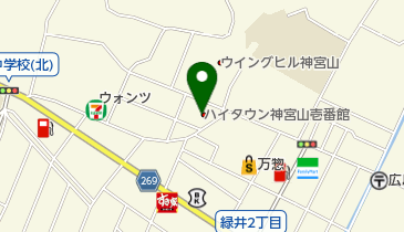 日野田鶴バレエスタジオの地図画像