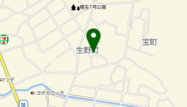 ヤマシバモリサキ店の地図画像