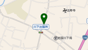 西川酒店の地図画像