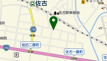 フレッセ中央支部の地図画像