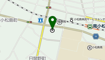 こまつしま生活自立支援センターの地図画像