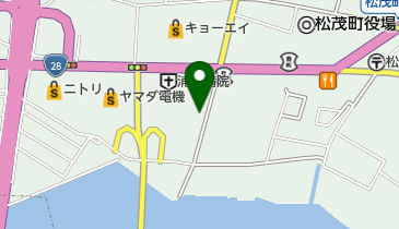 伸学舎松茂校の地図画像