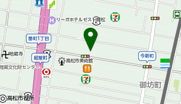 たかの友梨ビューティクリニック高松店の地図画像