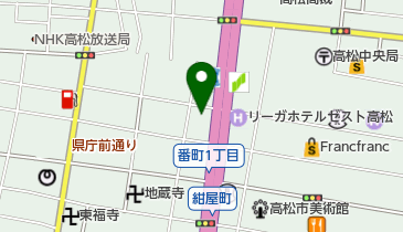 日新火災海上保険株式会社高松サービス支店の地図画像