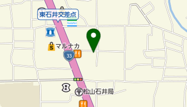 コミュニケーションサービスの地図画像