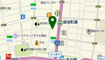 はりまやギャラリーの地図画像