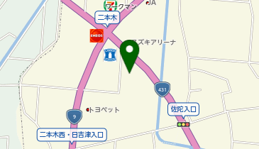 初穂商事株式会社山陰デリバリーセンターの地図画像
