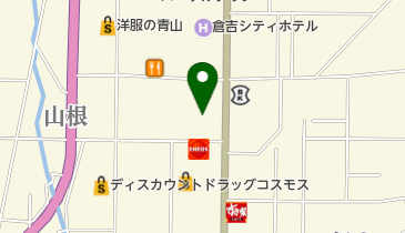 ヘルスルーム倉吉の地図画像