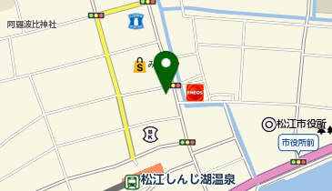 吉野理容店の地図画像