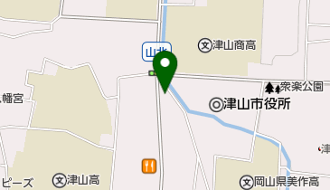 手もみ屋本舗津山市役所前店の地図画像