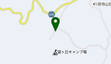 望ヶ丘レストラン&キャンプ場の地図画像