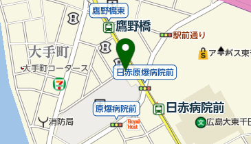 コスモス薬局 日赤病院前の地図画像