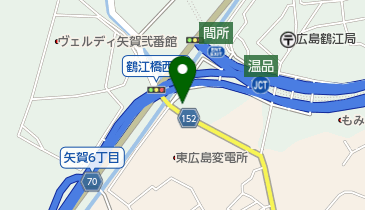 広島夜間救急動物病院の地図画像