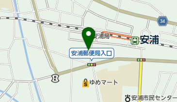松山珠算学院安浦教室の地図画像