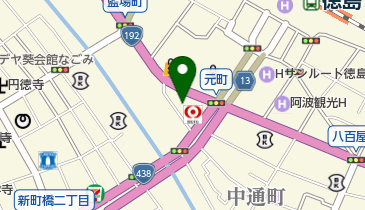 総合資格学院徳島校の地図画像