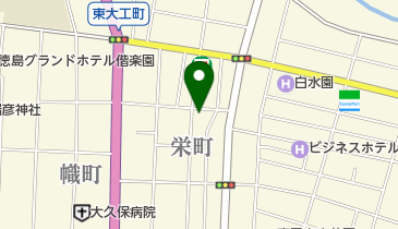 お酒のファイン徳島栄町店の地図画像