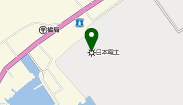 新日本電工株式会社徳島工場の地図画像