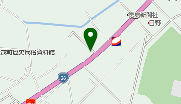 GENKIN徳島流通の地図画像