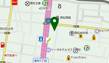 家庭教師ゴールの地図画像