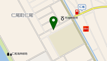 堤進物品店の地図画像