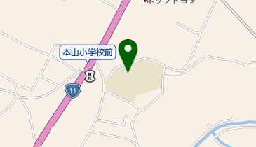 三豊市役所 豊中支所 本山分館の地図画像