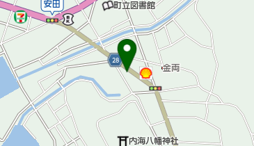 島ガラス倉庫の地図画像