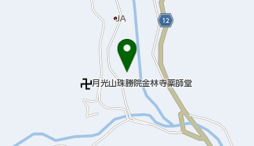 馬路村ゆず化粧品事業部の地図画像