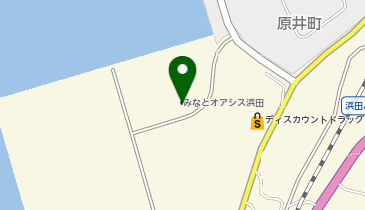 浜田市役所 産業経済部 産業振興課 貿易振興係の地図画像