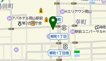 公文教育研究会岡山事務局の地図画像
