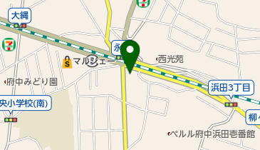 ウエルネス府中浜田店の地図画像