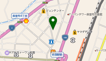 岩国ウィークリー・マンスリー・ビジネスホテル予約センターの地図画像