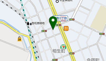 はつね疾病予防動物病院の地図画像