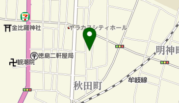 マイム徳島 あずま店の地図画像