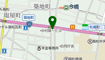 株式会社サンシン高松支店の地図画像