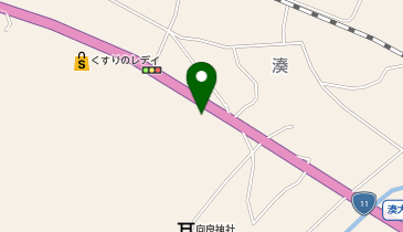 マツシタパソコンスクール白鳥校の地図画像