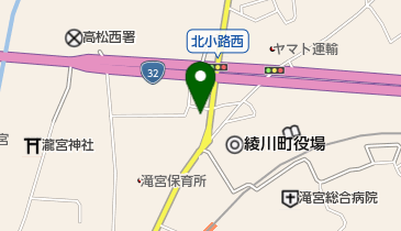 あやがわ鍼灸接骨院の地図画像