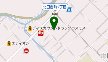 メナード化粧品今治中央代行店フェイシャルサロンほうき星の地図画像