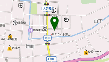 美作教育会館の地図画像