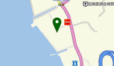 因の島ガス株式会社の地図画像