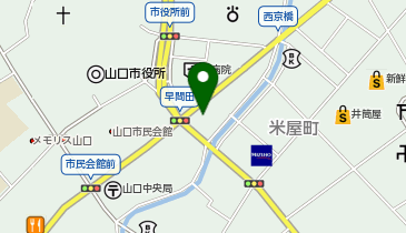 山口アートゼミナールの地図画像