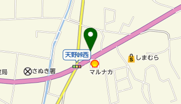 ヘアーサロンColorの地図画像