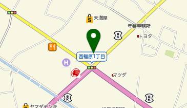 アフラック募集代理店・BSS企画の地図画像