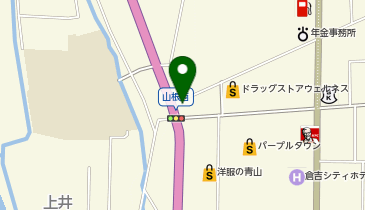 プラージュ美容倉吉店の地図画像