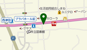 個別指導塾サクラサクセス プラバホール前教室の地図画像