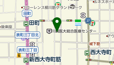 椛銀仕出し弁当の地図画像