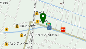 美容室サウスバードの地図画像